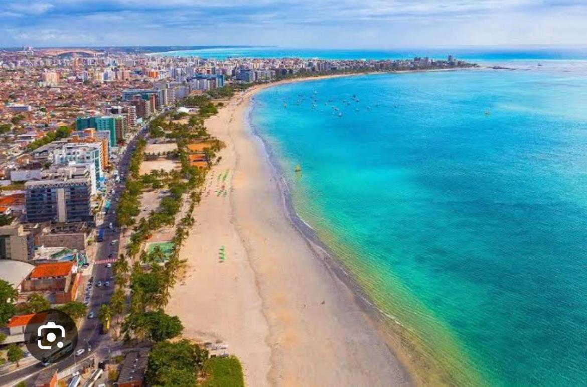 Lindo Apartamento De Frente Para A Praia De Pajucara Maceió Esterno foto