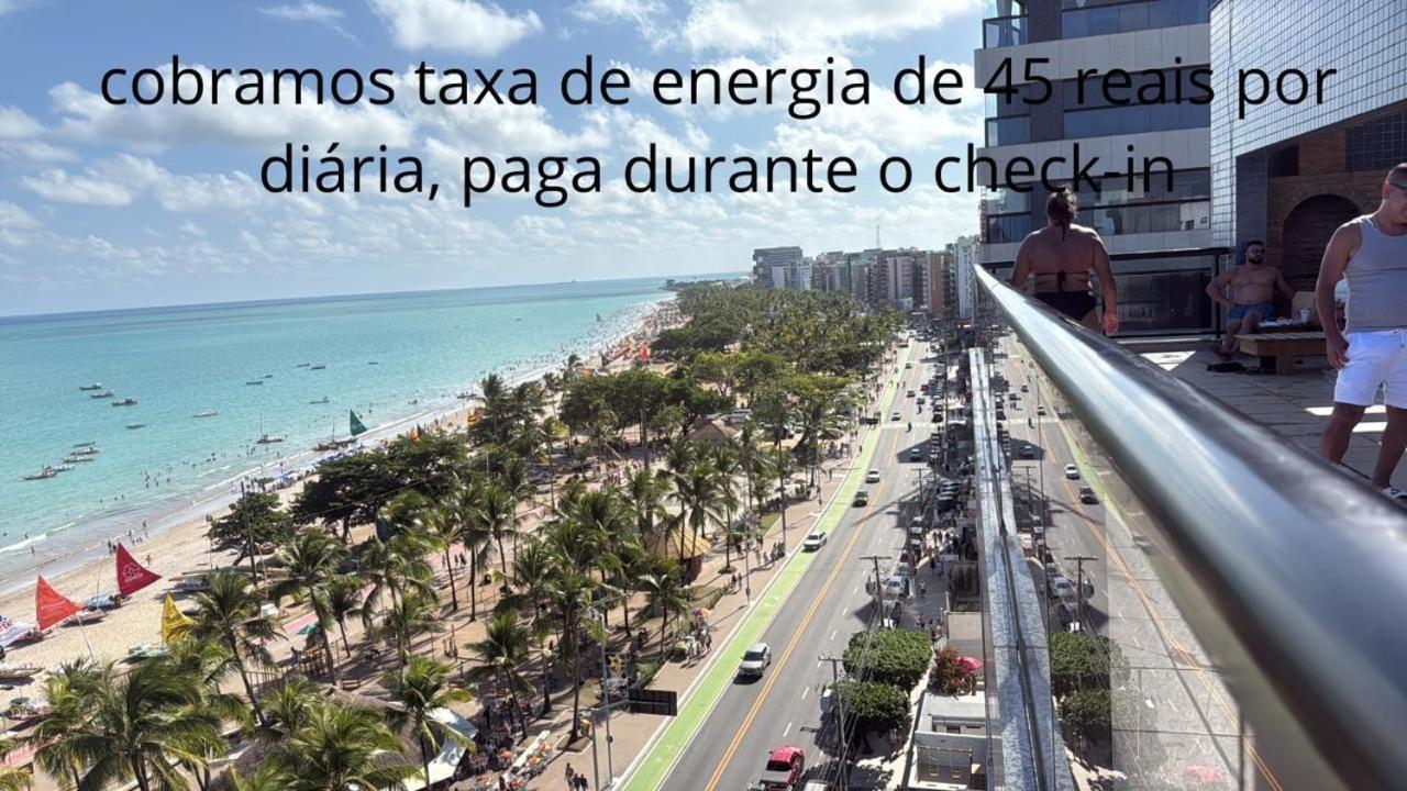 Lindo Apartamento De Frente Para A Praia De Pajucara Maceió Esterno foto